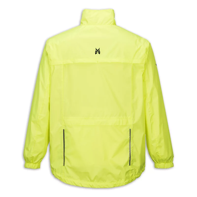Regenjas Dames Heren Regenjack Wielrennen - Fluogeel - Winddicht - Reflecterend