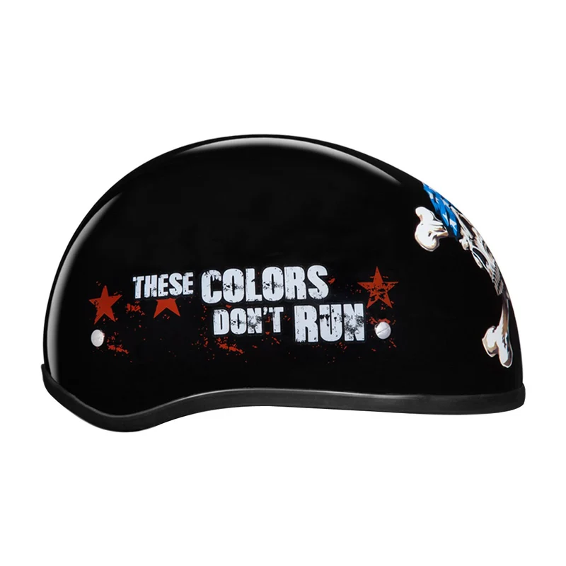 Daytona Skull Cap Patriot Half Helmet