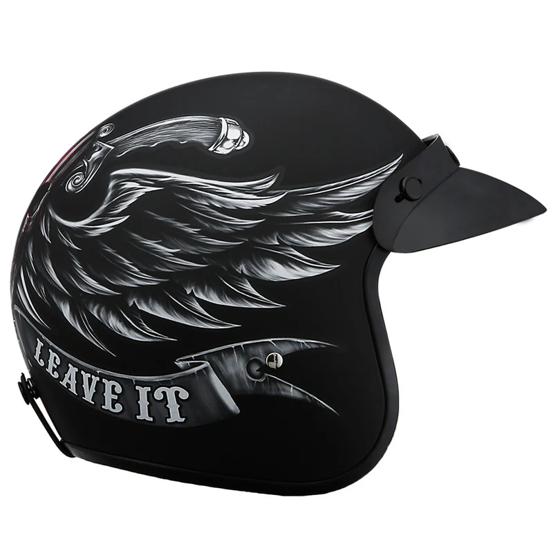 Daytona Cruiser Love It Open Face Motorcycle Helmet
