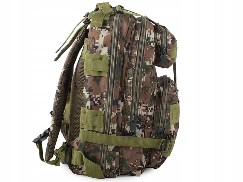 Tactische Militaire Rugzak Survival Woodland Camo 30 Liter