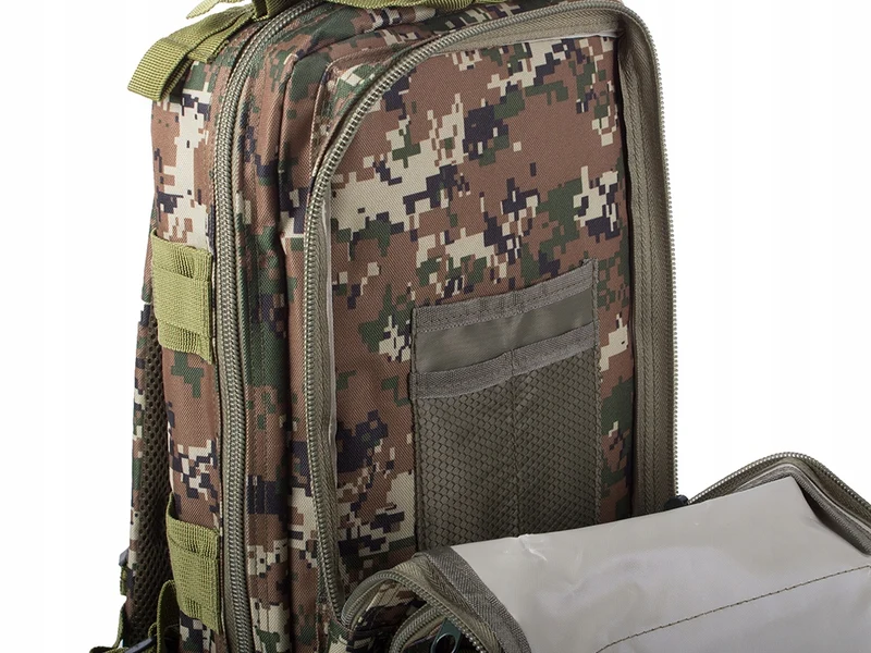 Tactische Militaire Rugzak Survival Woodland Camo 30 Liter