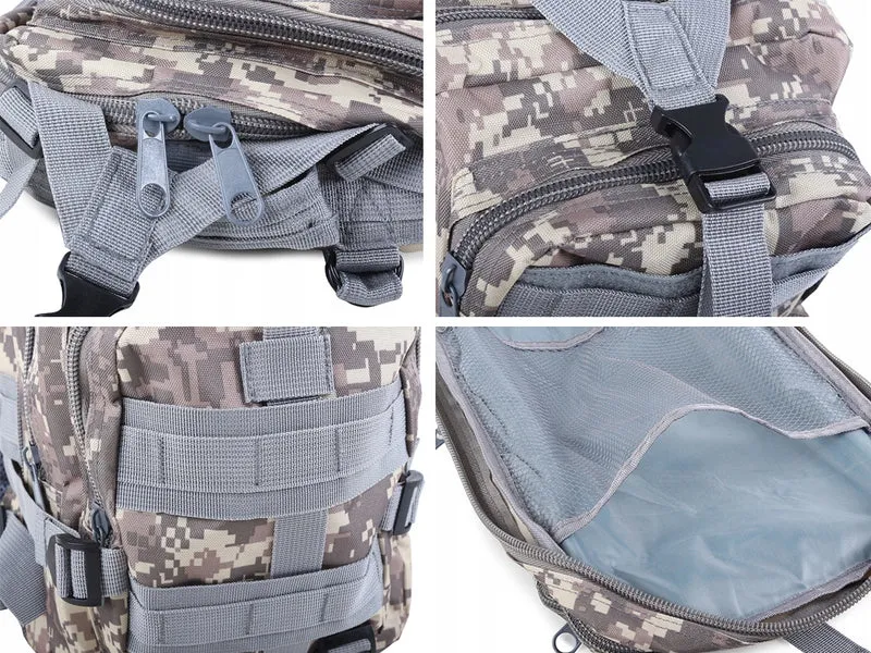 Tactische Militaire Rugzak Survival Digital Camo 30 Liter