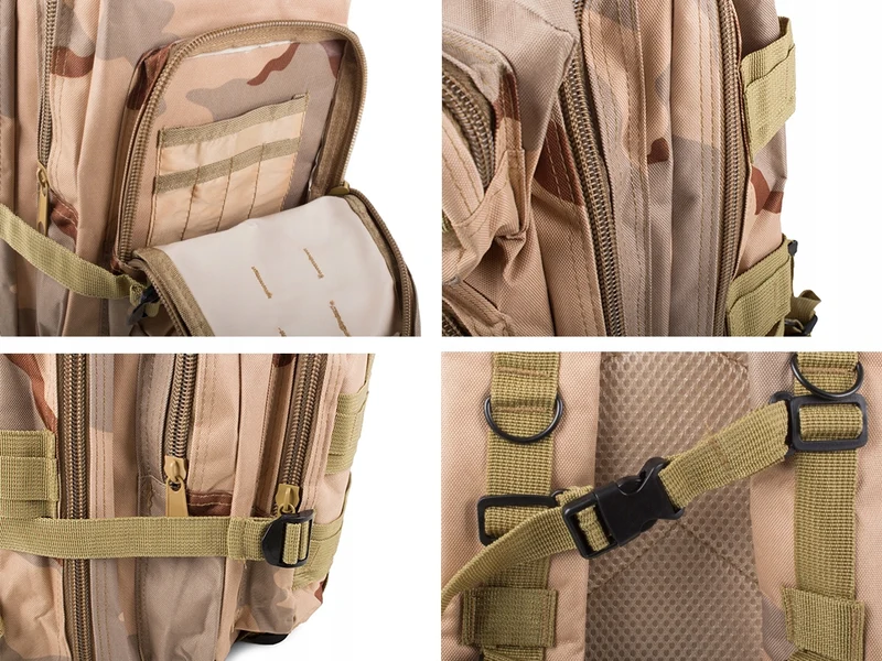 Tactische Militaire Rugzak Survival Camo 30 Liter