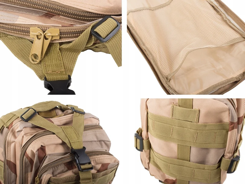 Tactische Militaire Rugzak Survival Camo 30 Liter