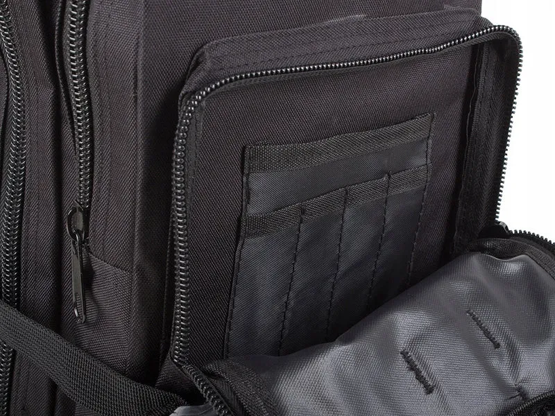 Tactische Militaire Rugzak Survival Zwart 30 Liter