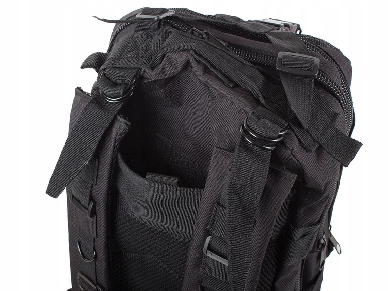 Tactische Militaire Rugzak Survival Zwart 30 Liter