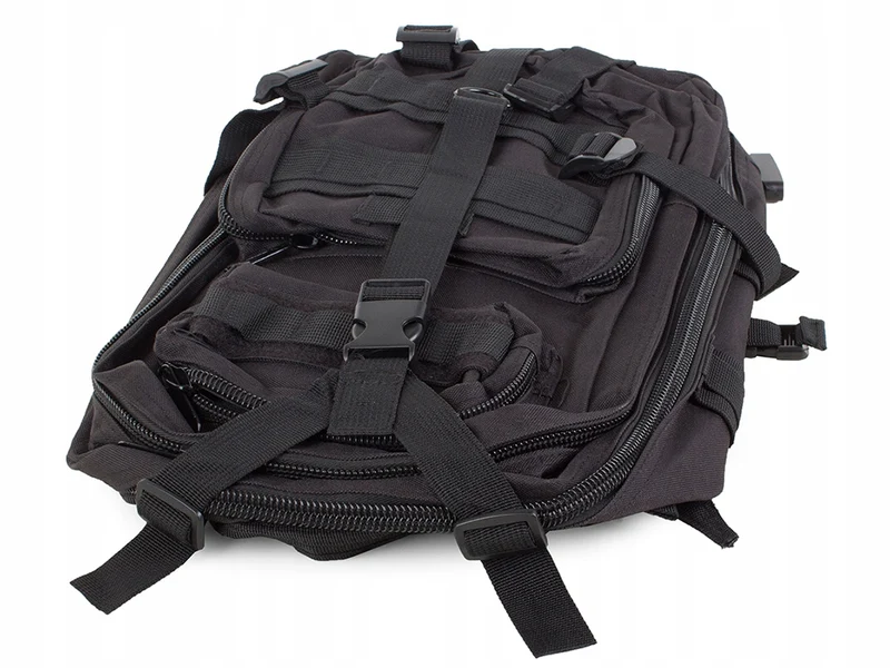 Tactische Militaire Rugzak Survival Zwart 30 Liter