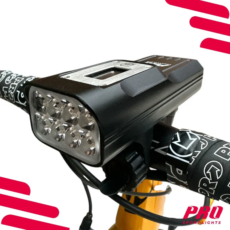 Fietsverlichting Set USB Oplaadbaar Koplamp en Achterlicht Fiets LED - 2000 en 125 Lumen