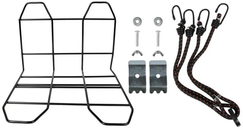 Bagagedrager Fietsverbreder Staal 28x27 cm Zwart Pakdrager