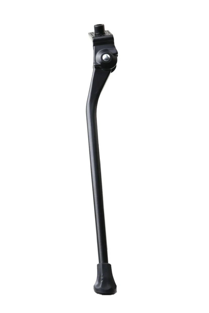 Fietsstandaard aluminium zwart + dop 35cm