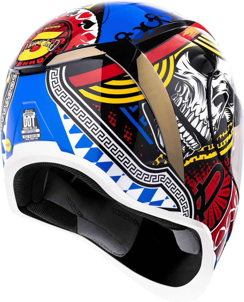 Icon Airform Lucky Lid 5 MIPS Full Face Motorcycle Helmet