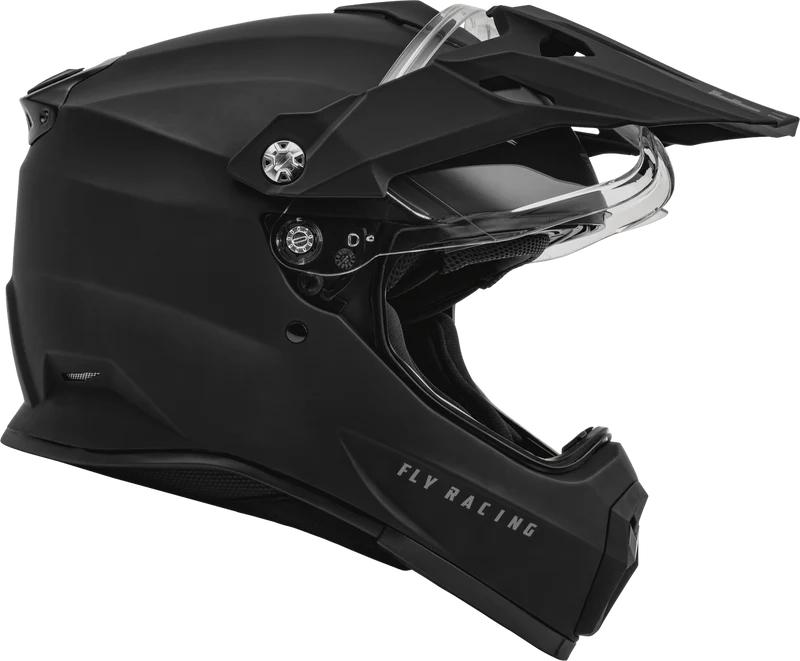 Fly Racing Trekker Solid Motorcycle Helmet
