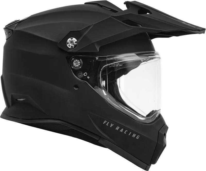 Fly Racing Trekker Solid Motorcycle Helmet