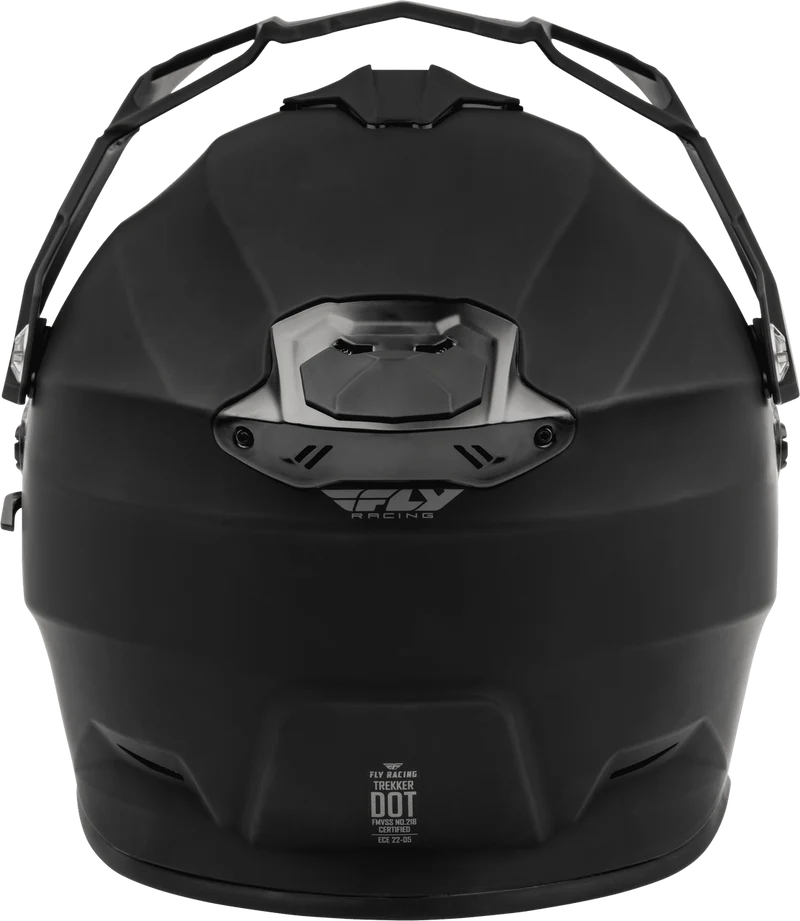 Fly Racing Trekker Solid Motorcycle Helmet