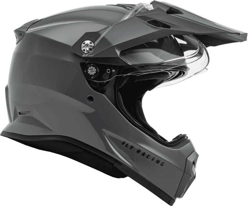 Fly Racing Trekker Solid Motorcycle Helmet