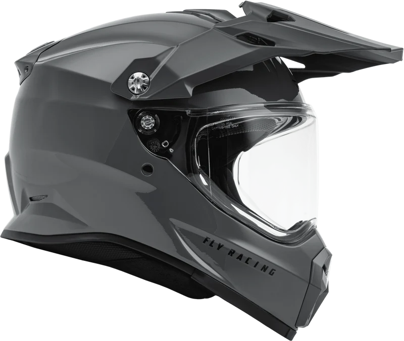 Fly Racing Trekker Solid Motorcycle Helmet