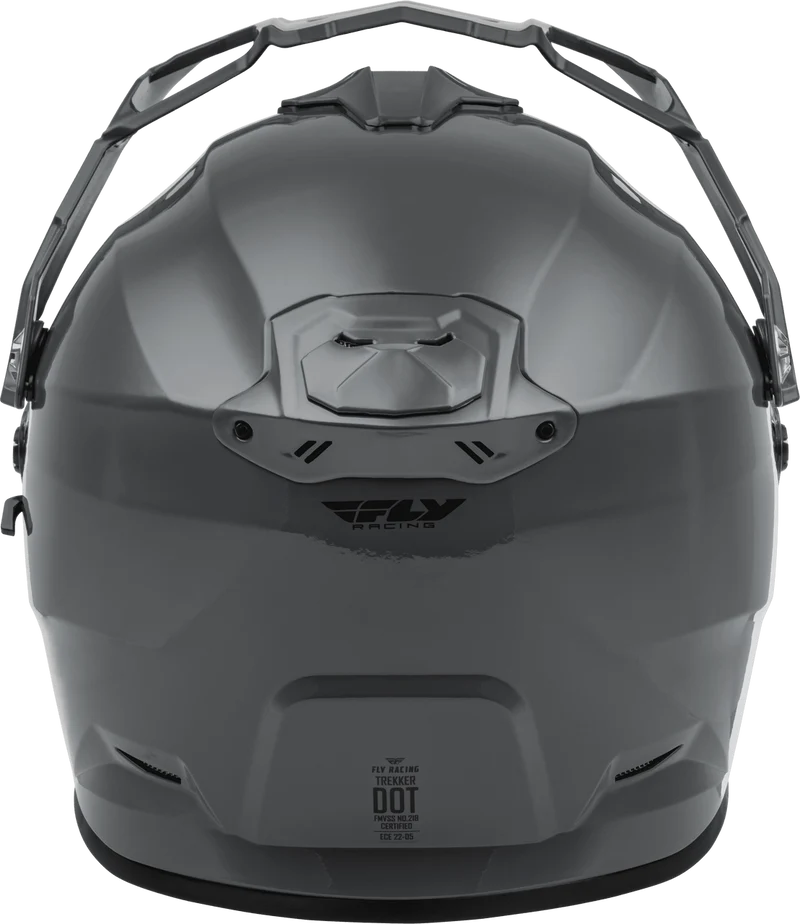 Fly Racing Trekker Solid Motorcycle Helmet