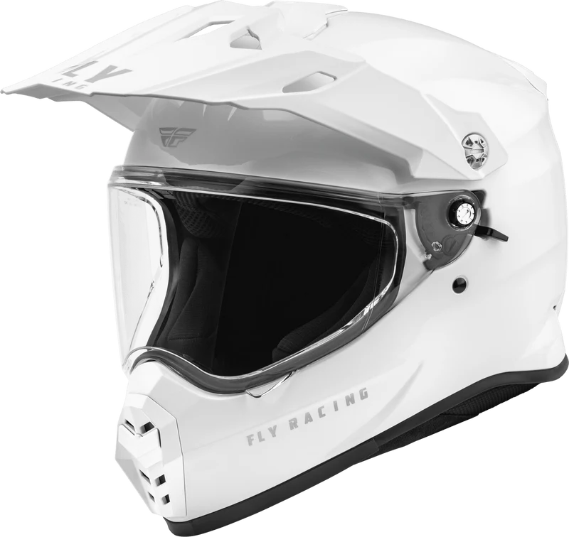 Fly Racing Trekker Solid Motorcycle Helmet