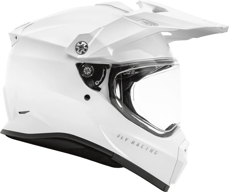Fly Racing Trekker Solid Motorcycle Helmet