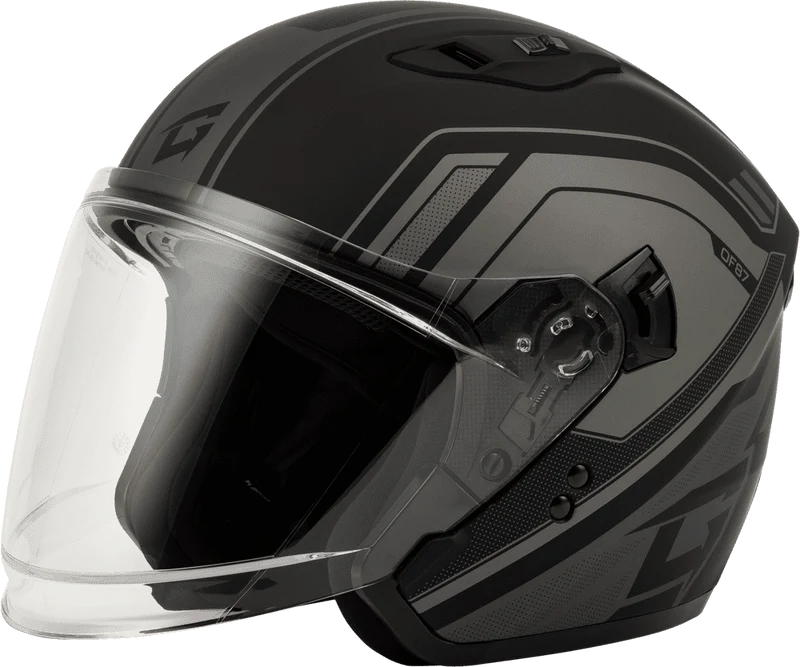 Gmax OF-87 Duke Open Face Motorcycle Helmet