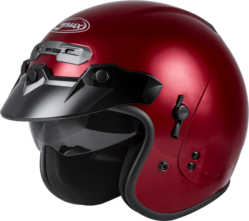 Gmax GM-32 Solid Open Face Motorcycle Helmet