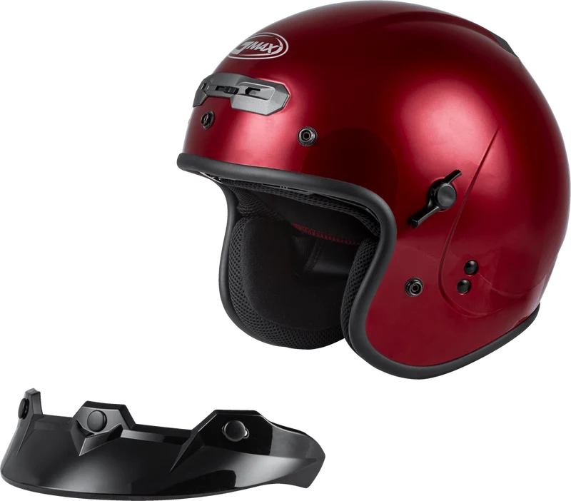 Gmax GM-32 Solid Open Face Motorcycle Helmet