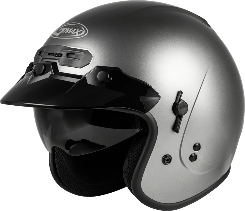 Gmax GM-32 Solid Open Face Motorcycle Helmet