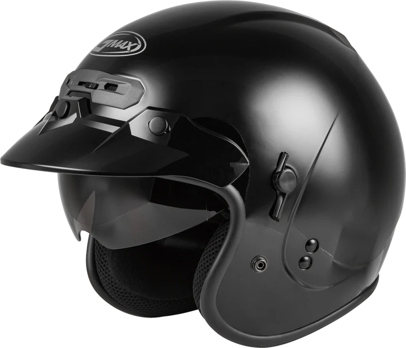 Gmax GM-32 Solid Open Face Motorcycle Helmet