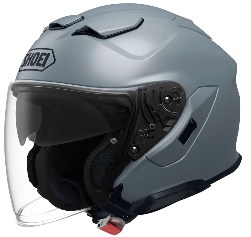 Shoei J-Cruise 3 Solid Open Face Motorcycle Helmet