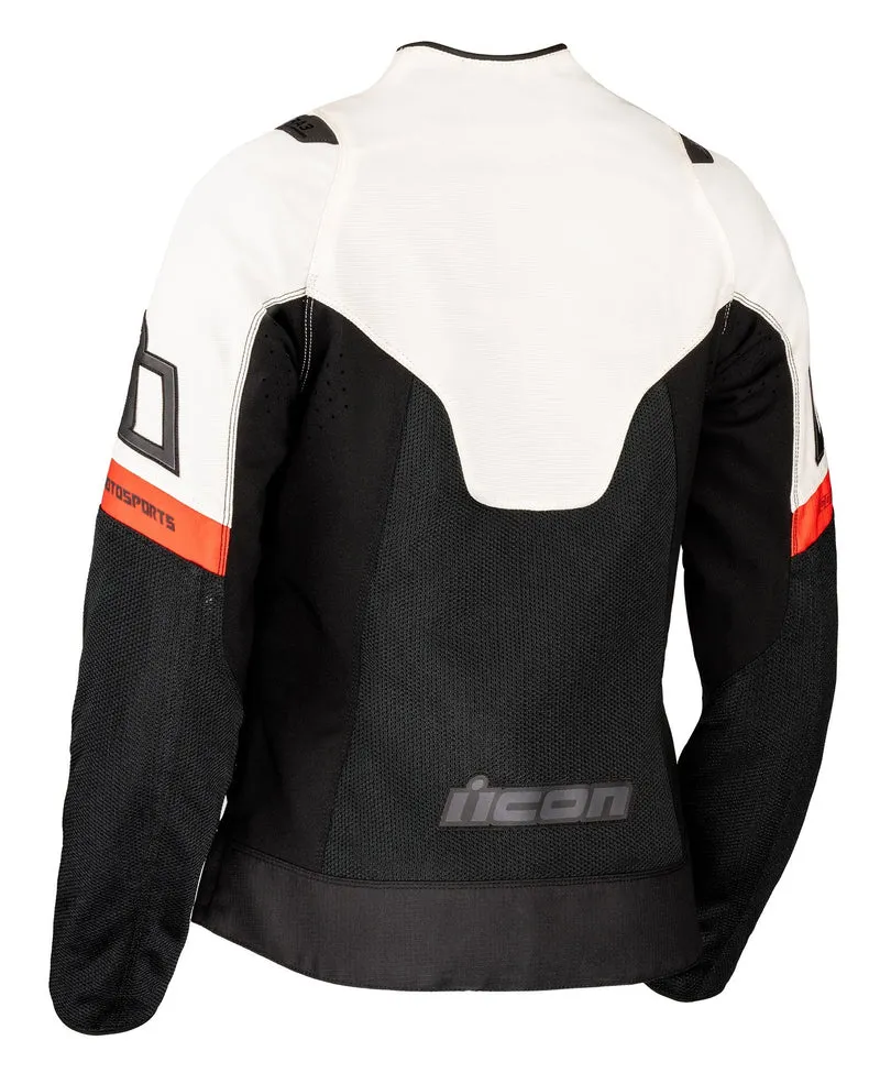 Icon Contra 3 Women's Mesh/Textile Motorcycle Jacket