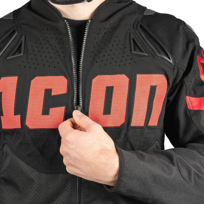 Icon Contra 3 Hero Men's Textile Motorcycle Jacket