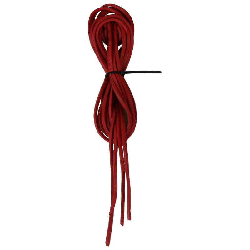 Vance Set of Colored Leather Laces for Chaps Vests and Jackets