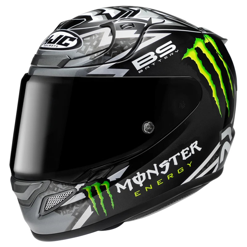 HJC RPHA 12N Quartararo Black Replica Full Face Motorcycle Helmet