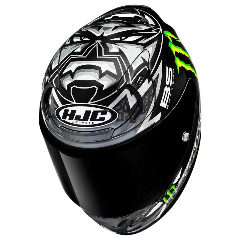 HJC RPHA 12N Quartararo Black Replica Full Face Motorcycle Helmet