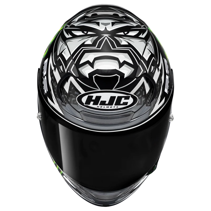HJC RPHA 12N Quartararo Black Replica Full Face Motorcycle Helmet