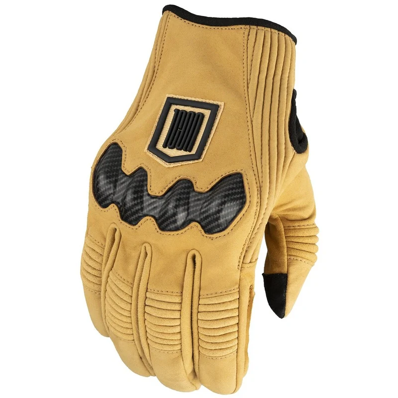 Icon Long Track CX Men's Motorcycle Gloves