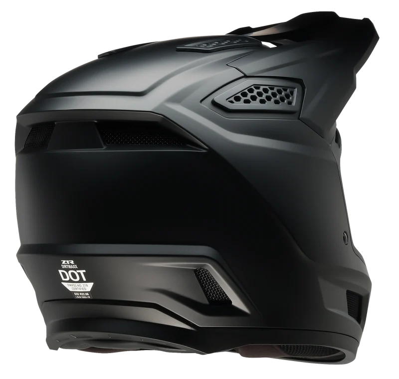 Z1R Dirt Maxx Vortex Solid MX Motorcycle Helmet