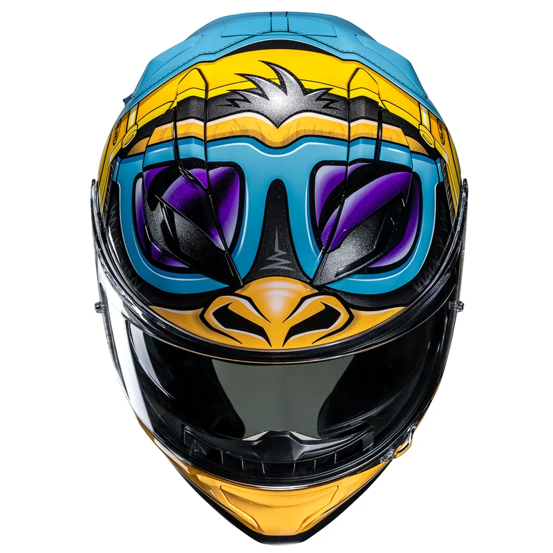 HJC F71 Monkey DJ Full Face Motorcycle Helmet