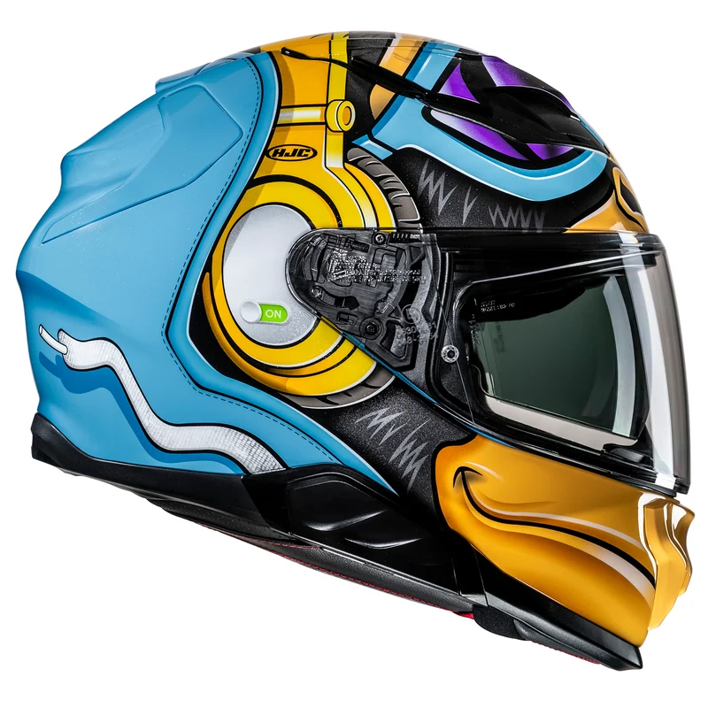 HJC F71 Monkey DJ Full Face Motorcycle Helmet