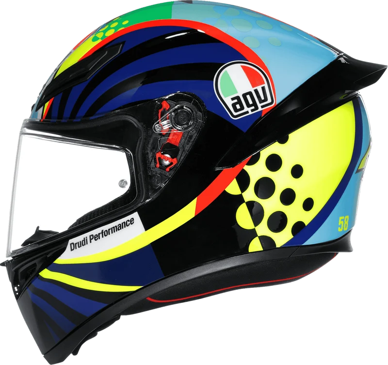 AGV K1 S Rossi Winter Test 2020 Full Face Motorcycle Helmet