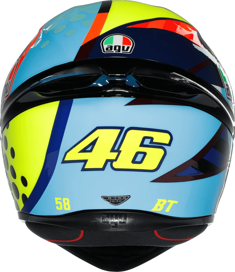 AGV K1 S Rossi Winter Test 2020 Full Face Motorcycle Helmet