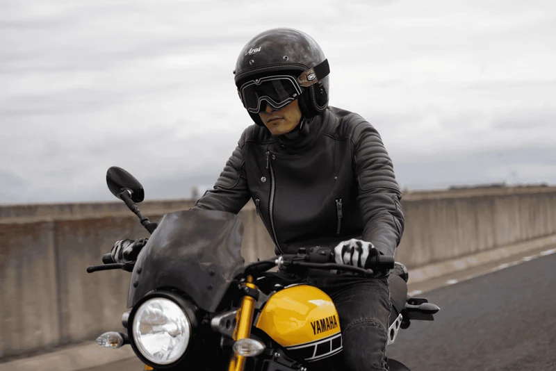 Arai Classic-V Solid Open Face Motorcycle Helmet