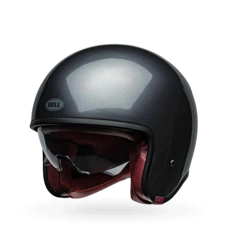 Bell TX501 Solid Open Face Motorcycle Helmet