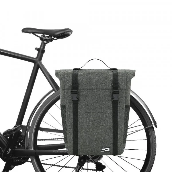 Lastpak Fietstas Enkel - Donkergrijs - 15L
