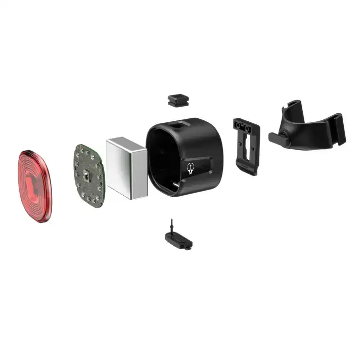 Pro Sport Lights Rood Achterlicht Met Sensor - LED - USB Oplaadbaar