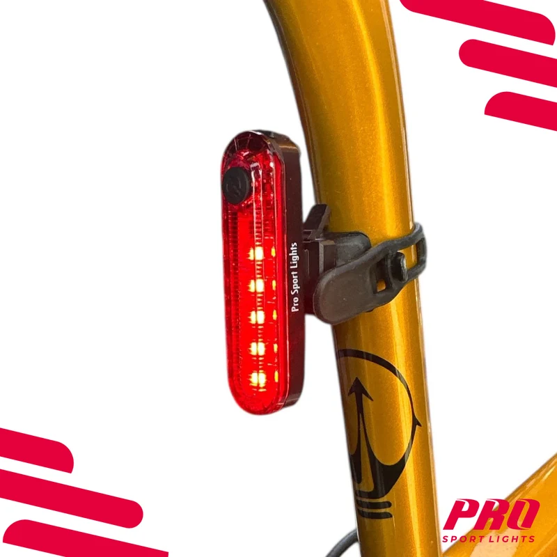 Fietsverlichting Achterlicht Rood 50 Lumen Fietslamp Pro Sport Lights LED
