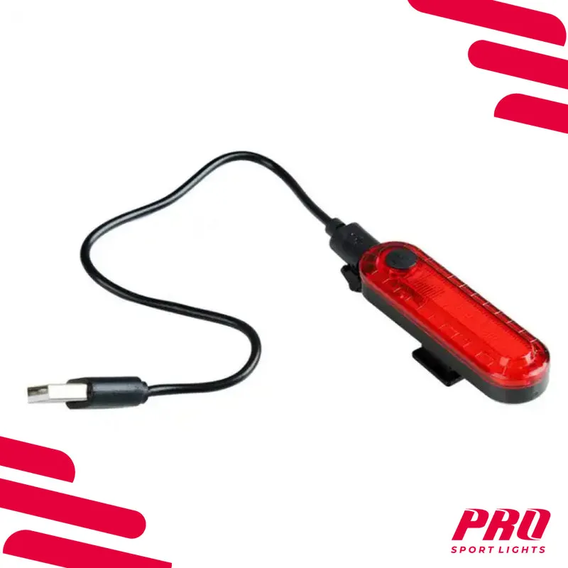 Fietsverlichting Achterlicht Rood 50 Lumen Fietslamp Pro Sport Lights LED