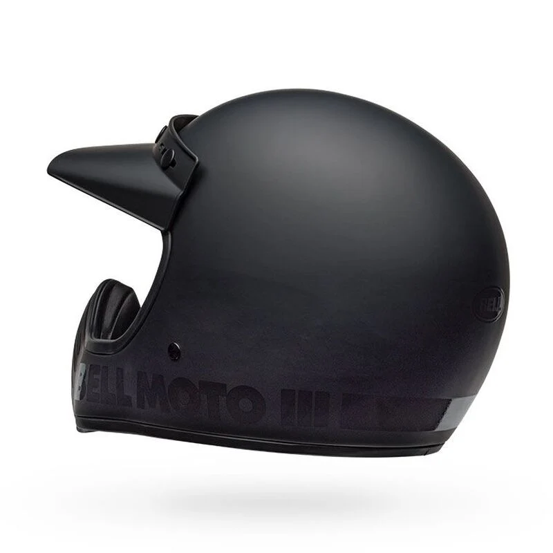 Bell Moto-3 Classic Solid Full Face Motorcycle Helmet