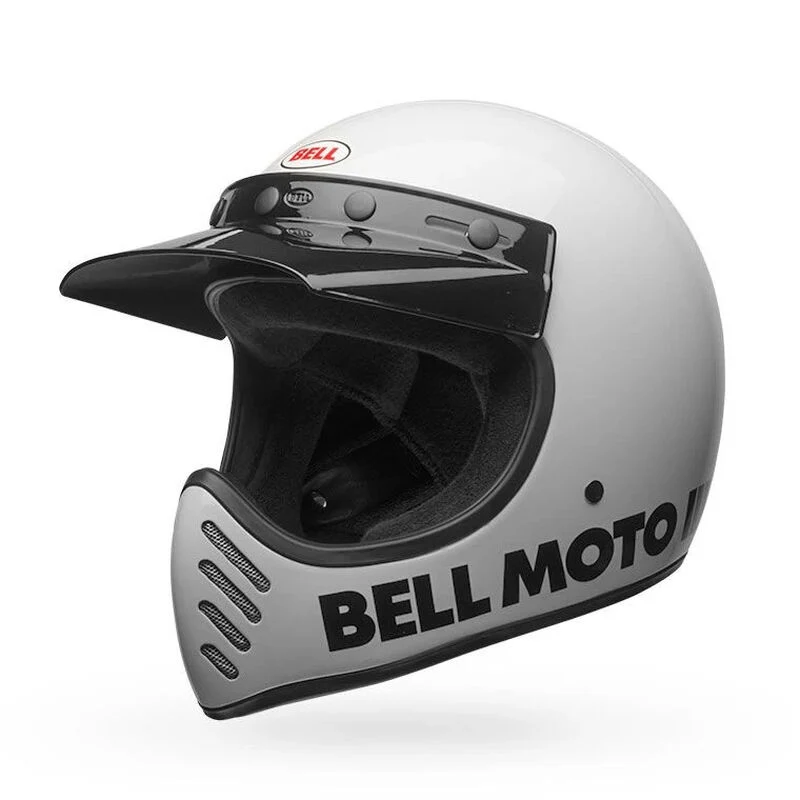 Bell Moto-3 Classic Solid Full Face Motorcycle Helmet