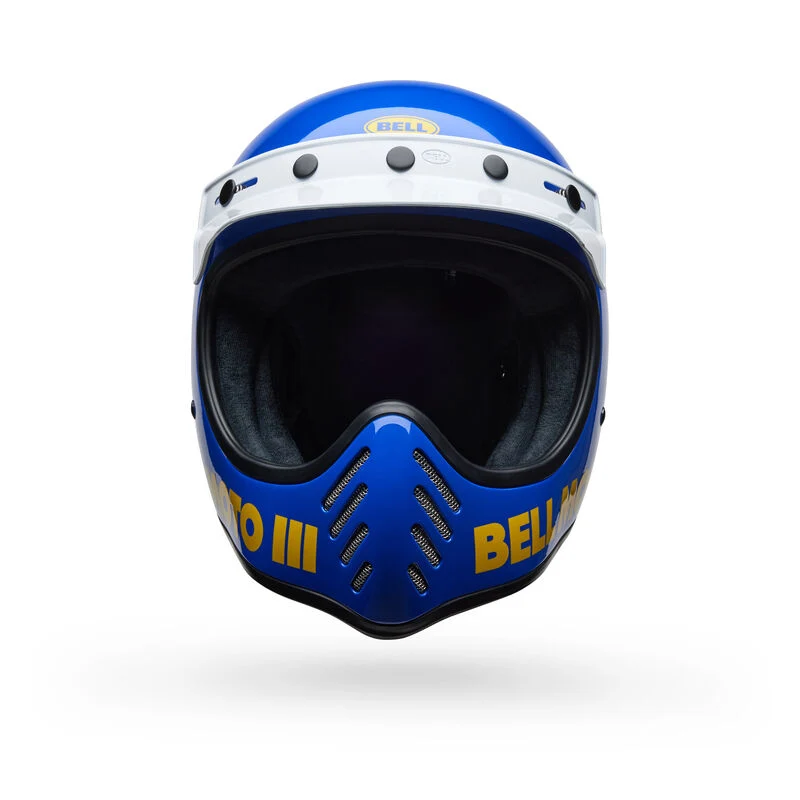 Bell Moto-3 Classic Solid Full Face Motorcycle Helmet